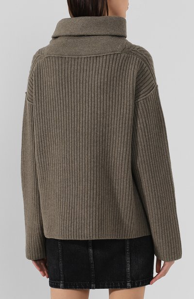 Пуловер ALEXANDER WANG хаки цвета по цене 57450 руб., арт. 1KC2191043, фото 4 Пуловер ALEXANDER WANG, арт. 1KC2191043, фото 4