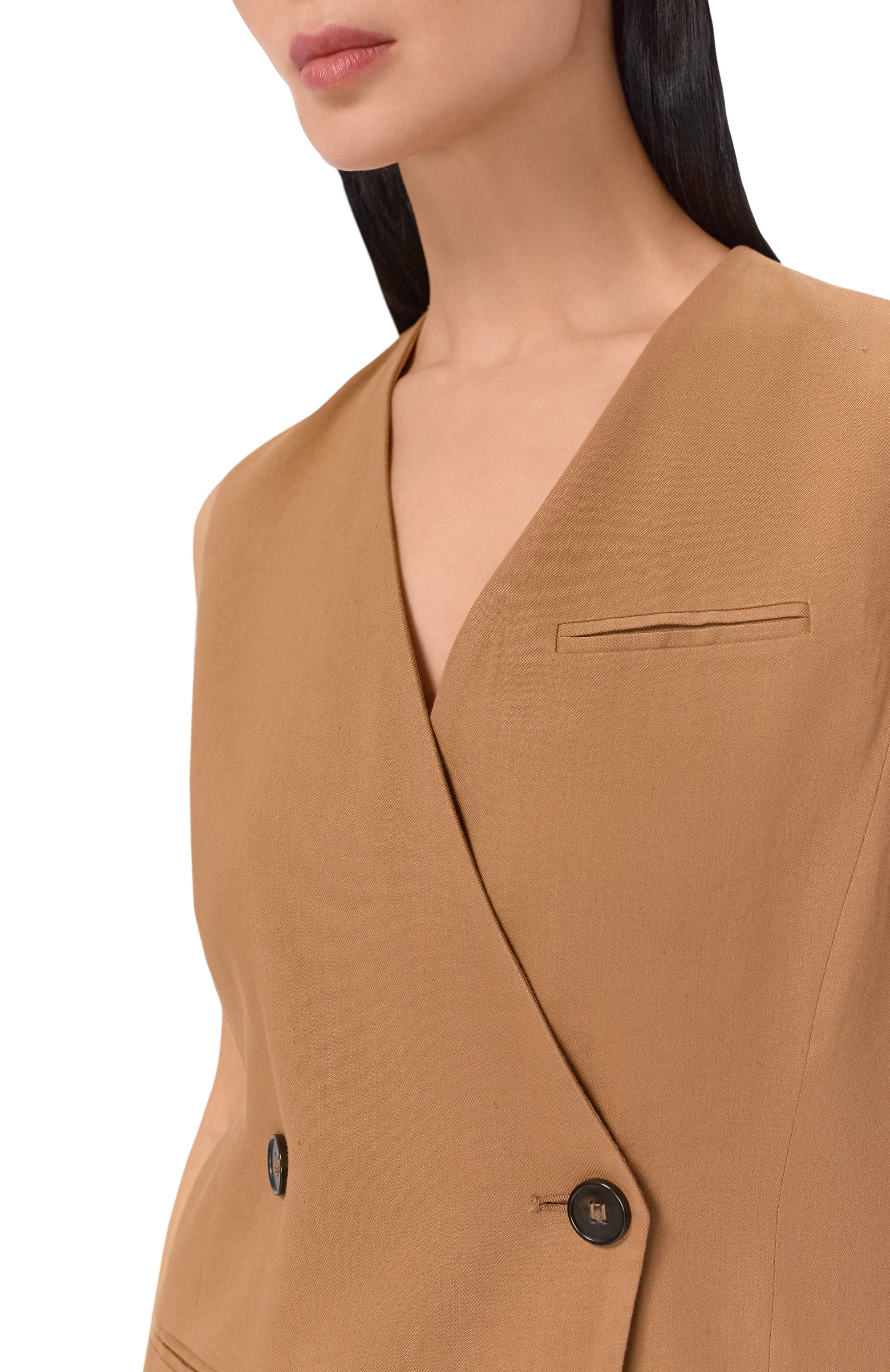 Жилет изо льна и вискозы LORENA ANTONIAZZI, арт. E2627GI03C/3347, фото 5