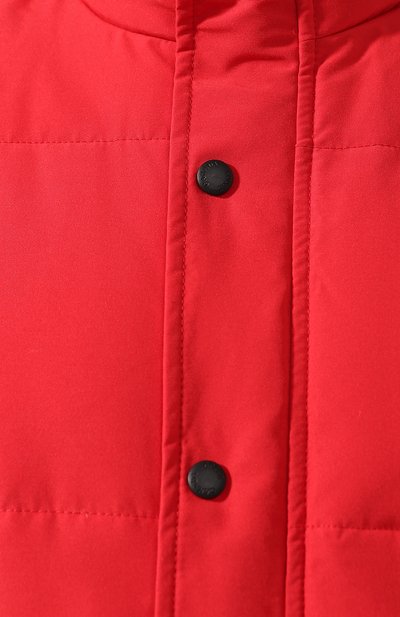 Пуховый жилет garson vest CANADA GOOSE красного цвета по цене 49950 руб., арт. 4151M, фото 5 Пуховый жилет garson vest CANADA GOOSE, арт. 4151M, фото 5