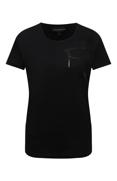 Женская хлопковая футболка EMPORIO ARMANI, арт. 3L2T7H/2J95Z