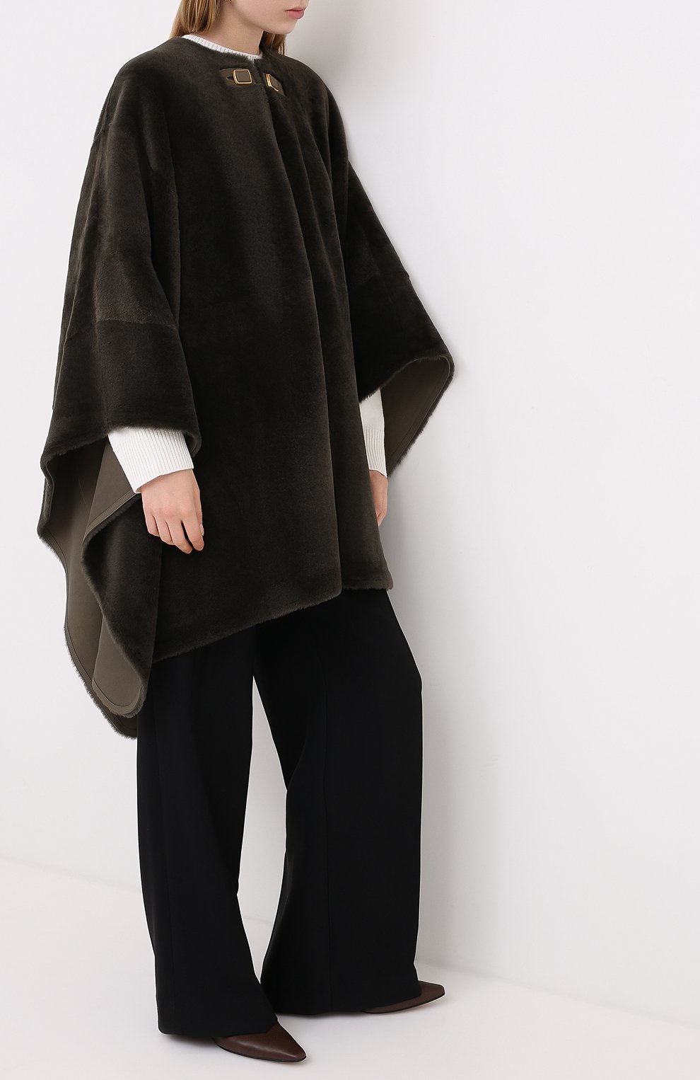 Меховое пончо LORO PIANA, арт. FAL2884, фото 2