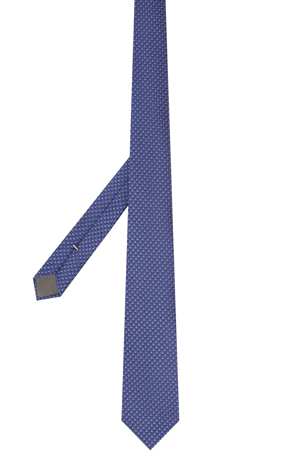 Шелковый галстук CANALI синего цвета по цене 9575 руб., арт. 18/HJ02415, фото 2 Шелковый галстук CANALI, арт. 18/HJ02415, фото 2