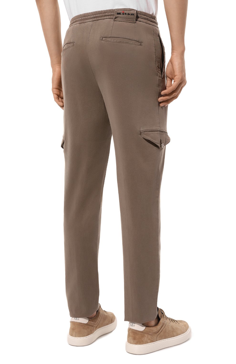 Брюки-карго из лиоцелла KITON, арт. UPLACTK0607D, фото 4