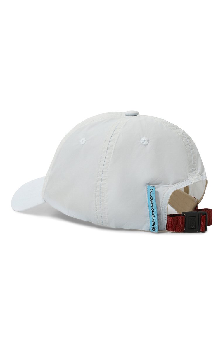 Женская бейсболка ACNE STUDIOS светло-голубого цвета, арт. FN-UX-HATS000193 | Фото 3 (Нос: Не проставлено; Материал сплава: Проставлено; Материал: Синтетический материал, Текстиль)
