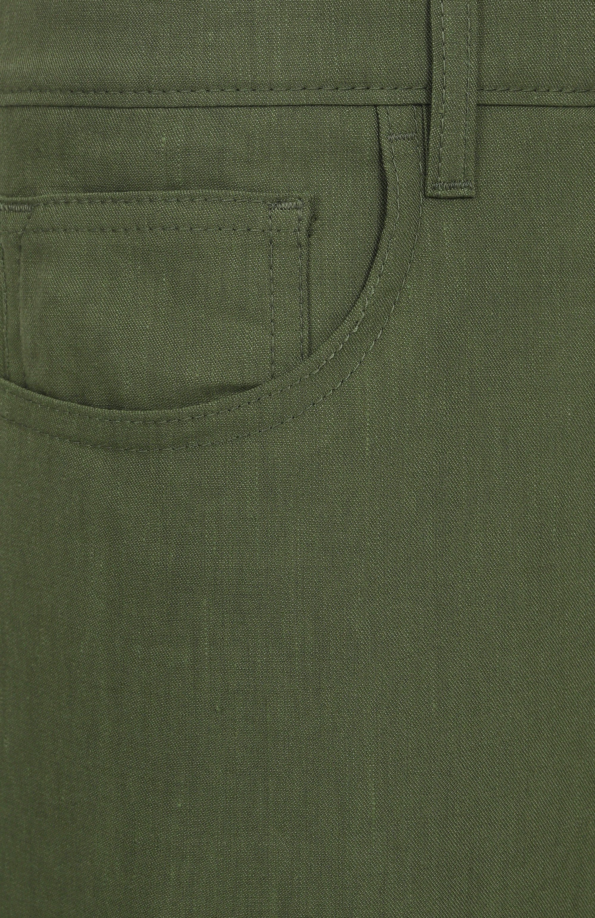 Брюки изо льна и шерсти CANALI, арт. U7052/AE02571, фото 6