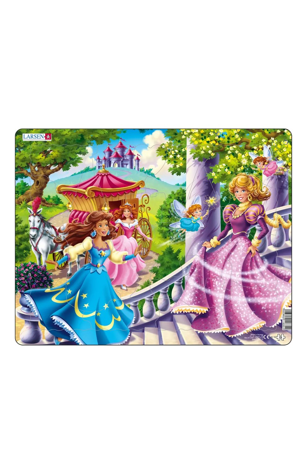 Пазл принцессы LARSEN, арт. US10, фото 1
