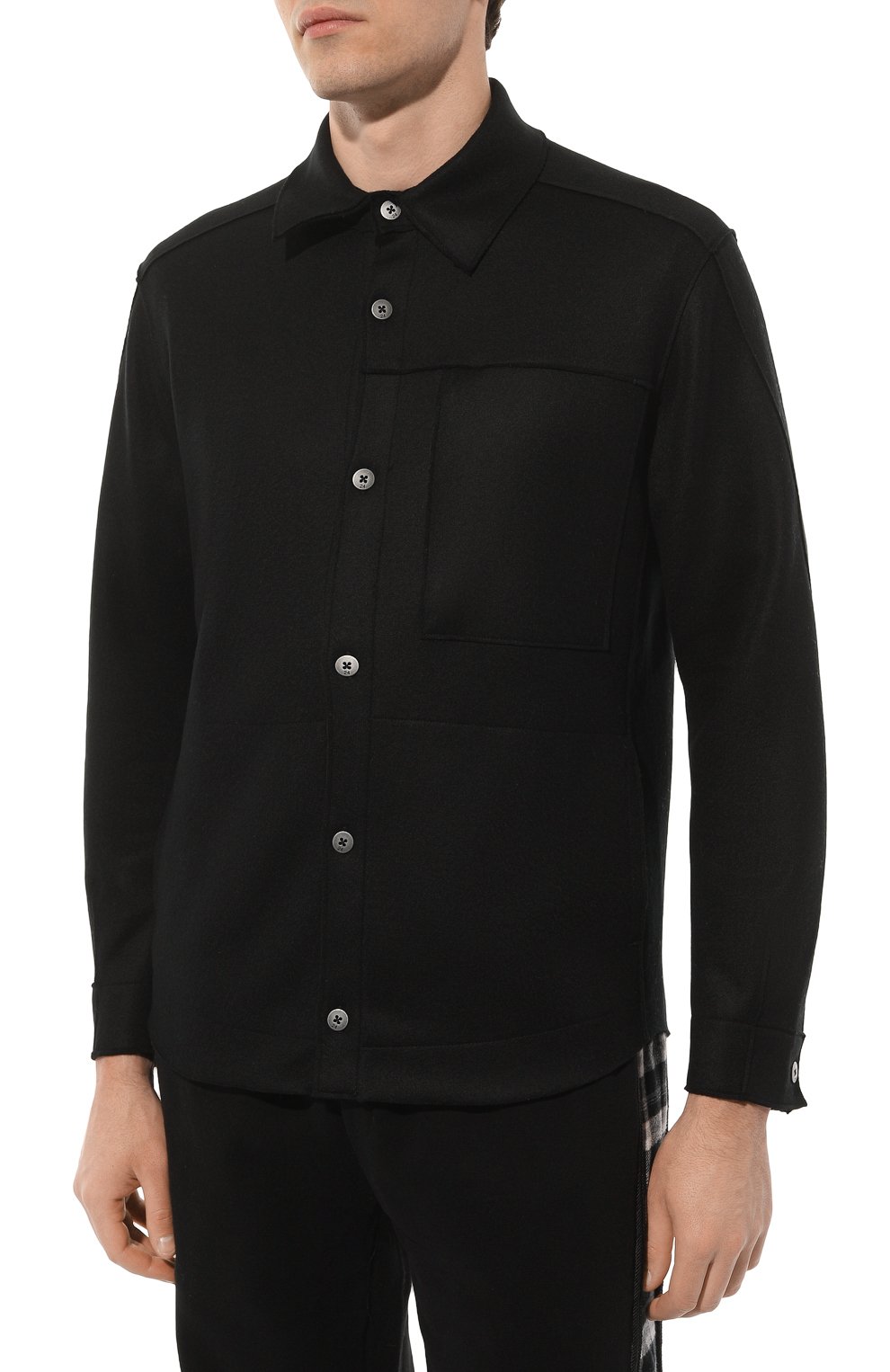 Шерстяная рубашка TRANSIT, арт. CFUTRVJ191, фото 3