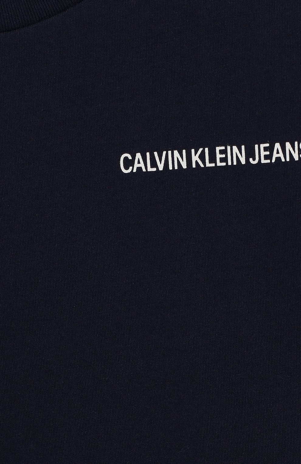Хлопковая футболка CALVIN KLEIN JEANS KIDS, арт. IB0IB00273, фото 3