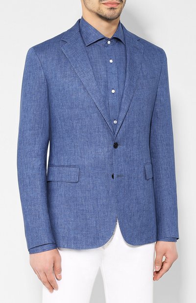 Льняной пиджак RALPH LAUREN, арт. 798748638, фото 3