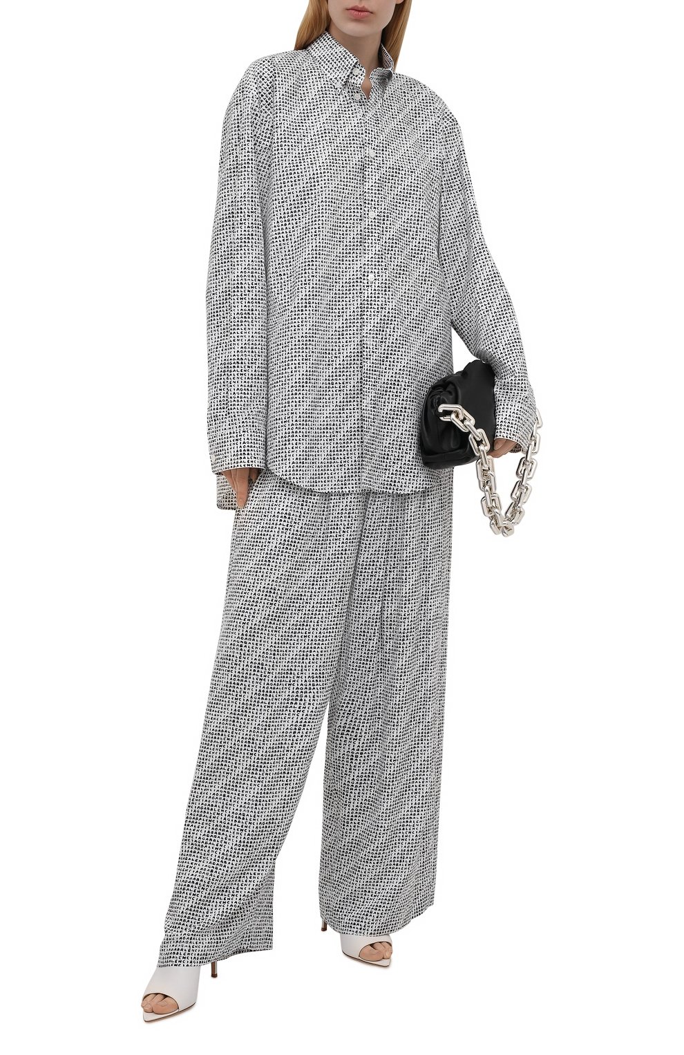 Хлопковая рубашка BALENCIAGA, арт. 658956/TKL40, фото 2