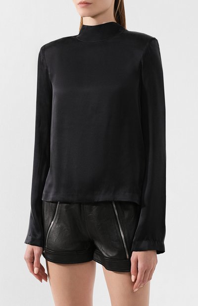 Шелковый топ RTA, арт. WF9332-7078BLK, фото 3