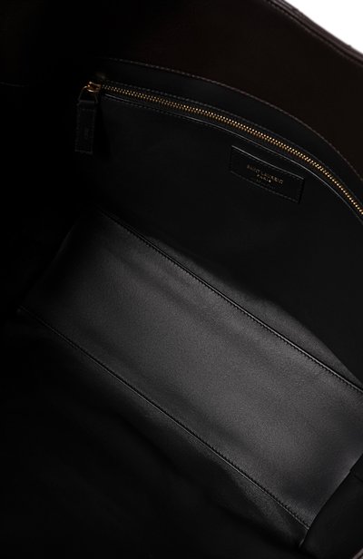 Сумка-тоут icare medium SAINT LAURENT темно-коричневого цвета по цене 599500 руб., арт. 871494/AAANG, фото 5 Сумка-тоут icare medium SAINT LAURENT, арт. 871494/AAANG, фото 5