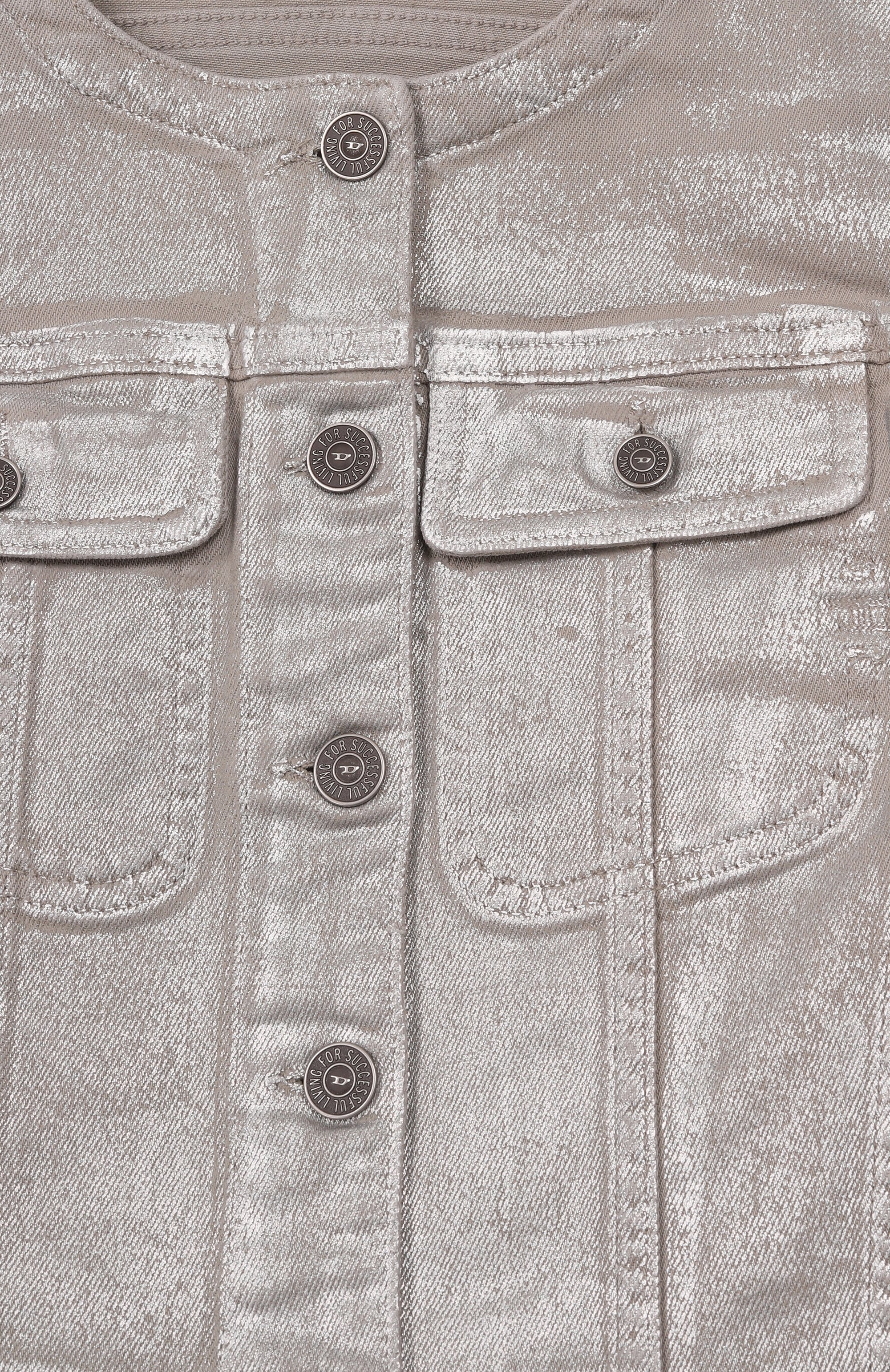 Джинсовый жилет DIESEL, арт. J02551/KXBRQ, фото 3