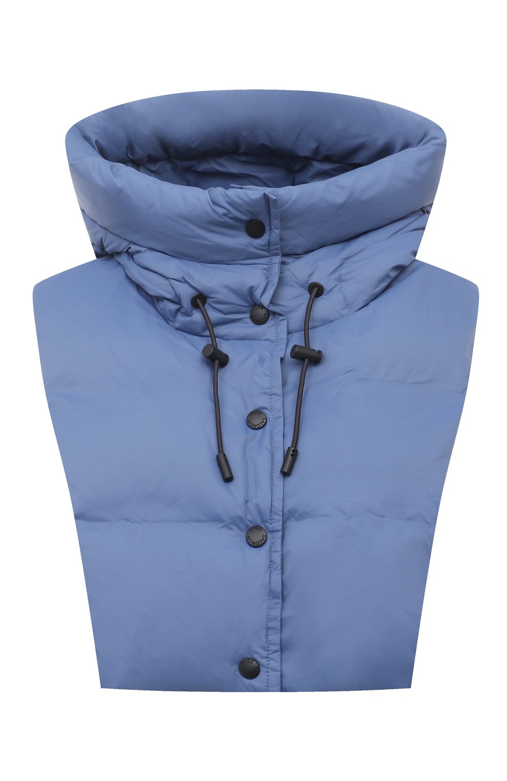 Пуховый капюшон YS ARMY PARIS голубого цвета по цене 25200 руб., арт. 22WFA067XXF64W/A1029, фото 1 Пуховый капюшон YS ARMY PARIS, арт. 22WFA067XXF64W/A1029, фото 1