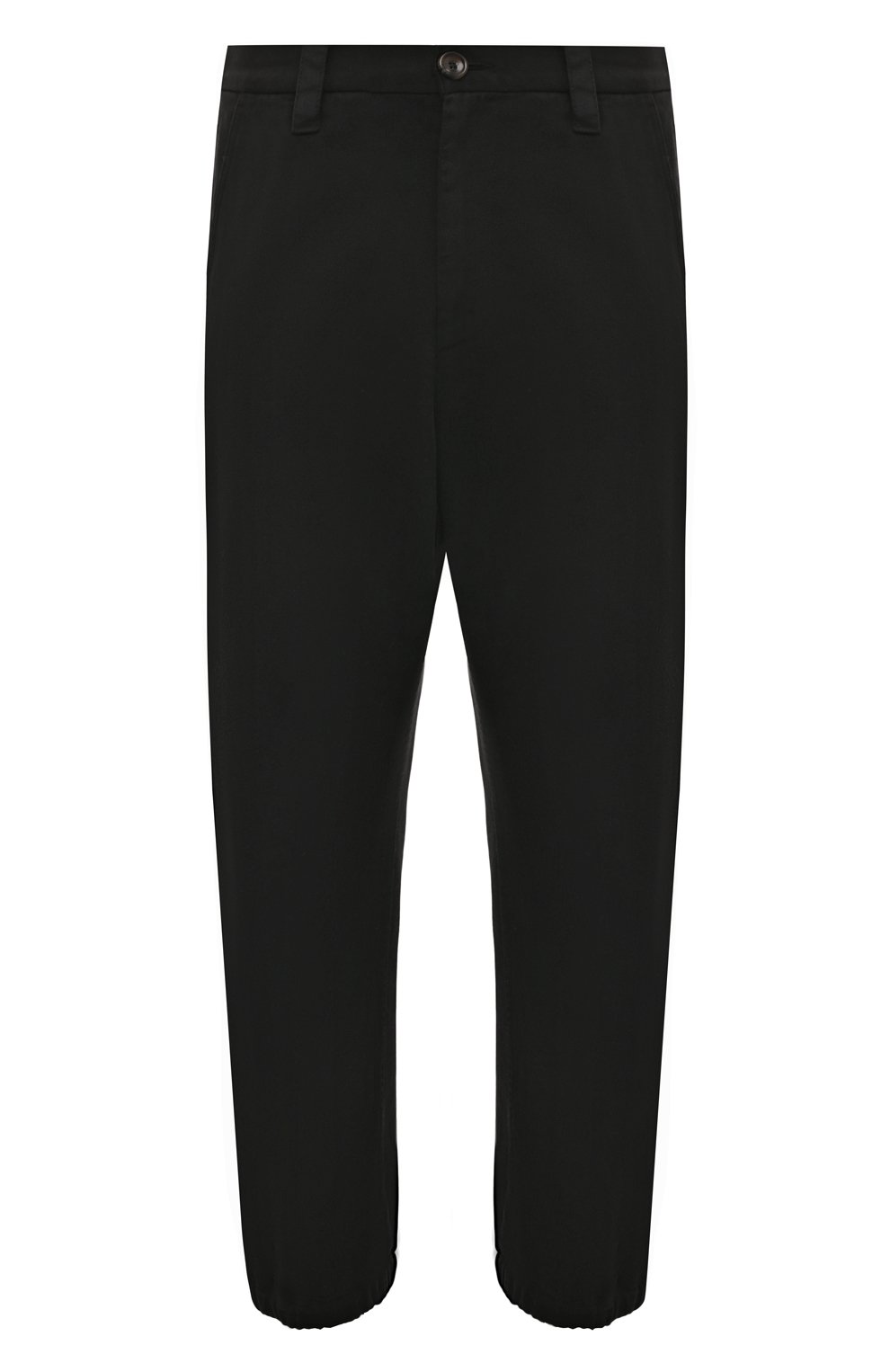 Хлопковые брюки GUCCI черного цвета по цене 112320 руб., арт. 669643 XDBSO, фото 1 Хлопковые брюки GUCCI, арт. 669643 XDBSO, фото 1