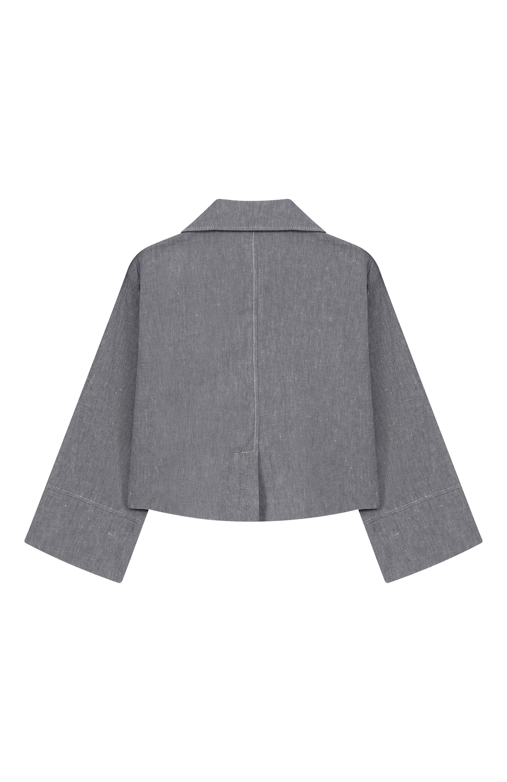 Жакет изо льна и хлопка EMPORIO ARMANI, арт. EG000564/AF20957, фото 2