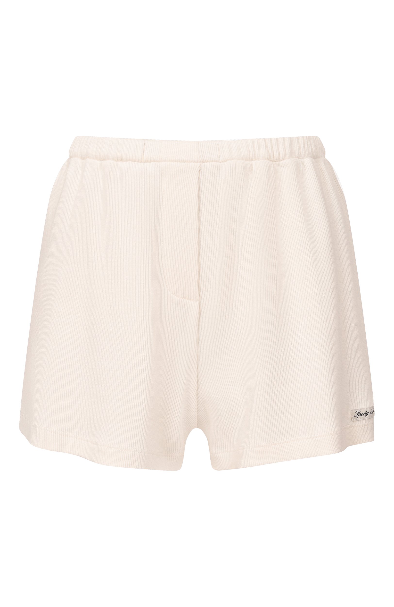 Хлопковые шорты SPORTY AND RICH, арт. SH06574326WH37, фото 1