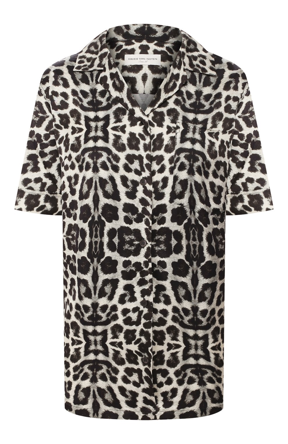 Рубашка из вискозы DRIES VAN NOTEN, арт. 201-10763-9162, фото 1