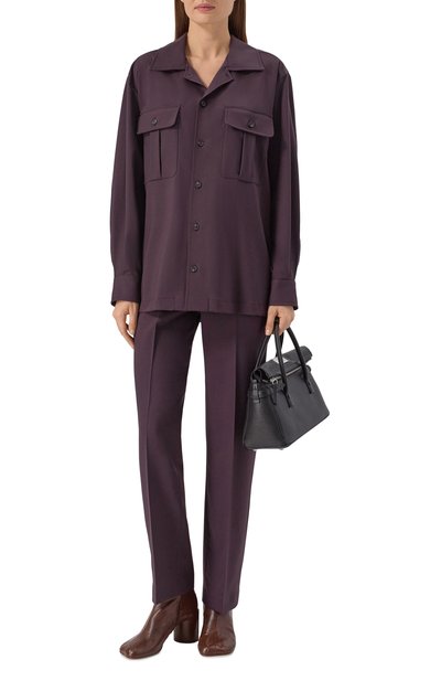 Шерстяная рубашка MM6, арт. S62DT0047/M35622, фото 2