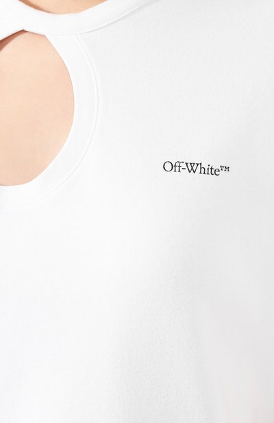Хлопковая футболка OFF-WHITE, арт. 0WAA078S20JER0010145, фото 5