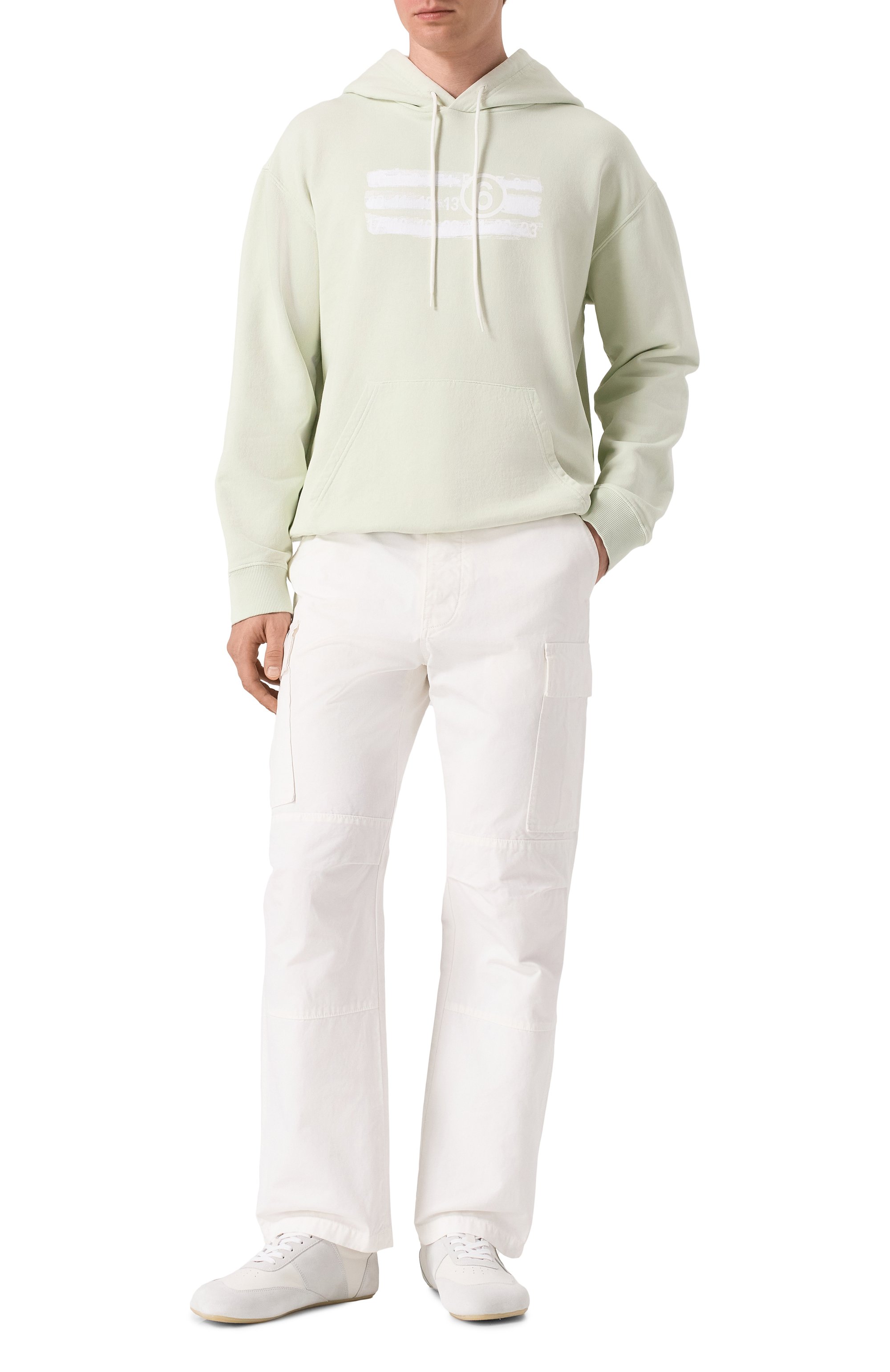 Хлопковое худи MM6, арт. SH2GU0020/M25004, фото 2