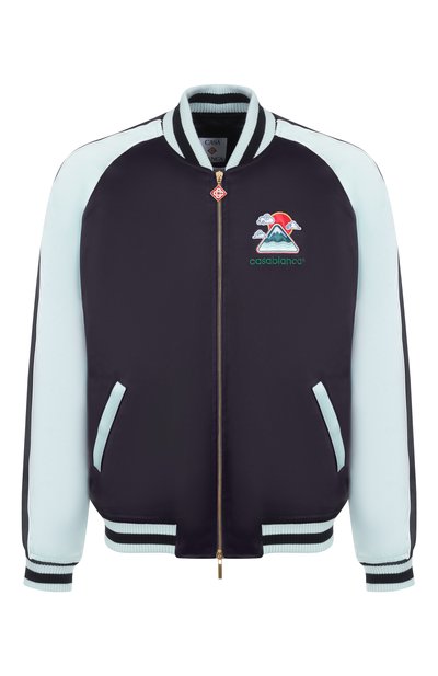 Мужской бомбер из вискозы CASABLANCA, арт. MPF25-JK-383-01