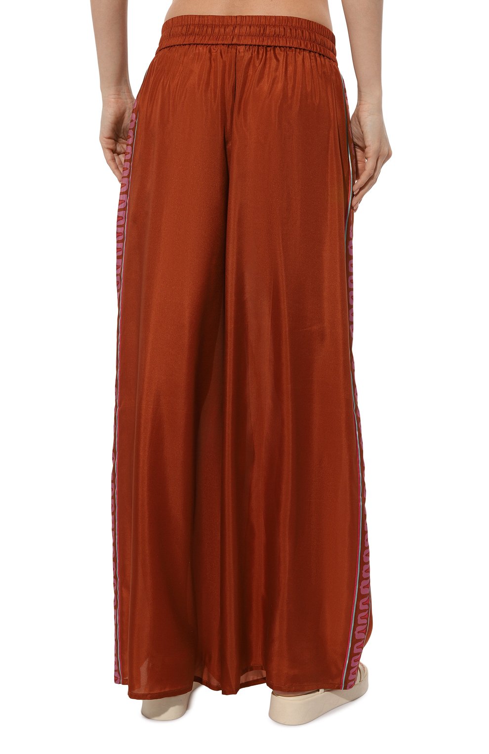 Шелковые брюки ZIMMERMANN, арт. 9181PRS244, фото 4