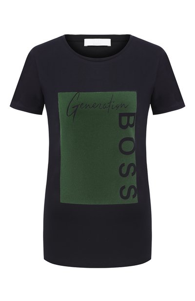 Женская хлопковая футболка BOSS, арт. 50436768