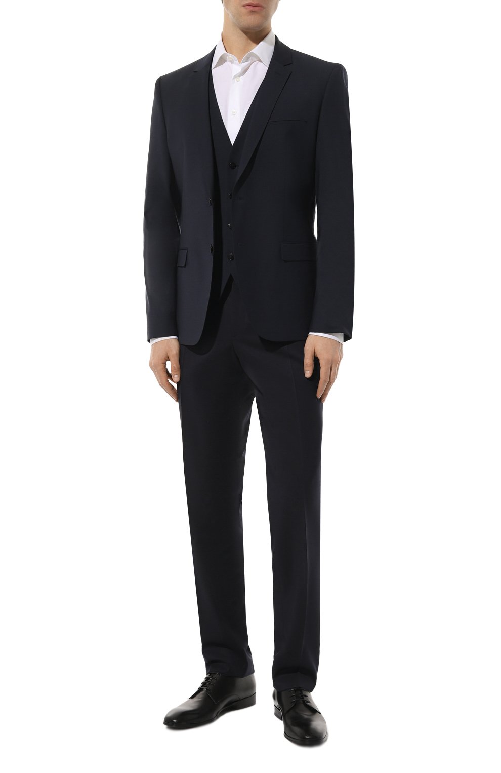 Шерстяные брюки BOSS, арт. 50469174, фото 2