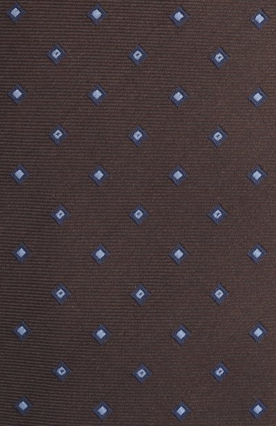 Шелковый галстук CORNELIANI коричневого цвета по цене 23600 руб., арт. 26U302-2620309, фото 4 Шелковый галстук CORNELIANI, арт. 26U302-2620309, фото 4