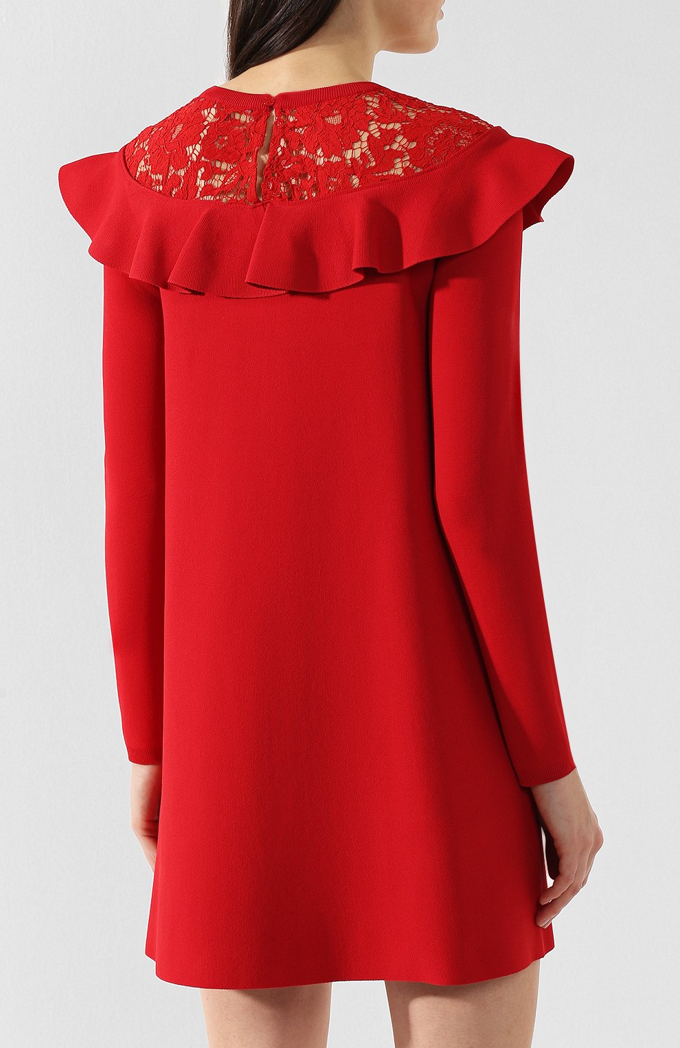 Платье из вискозы VALENTINO, арт. RB3KDA04ZSR, фото 4
