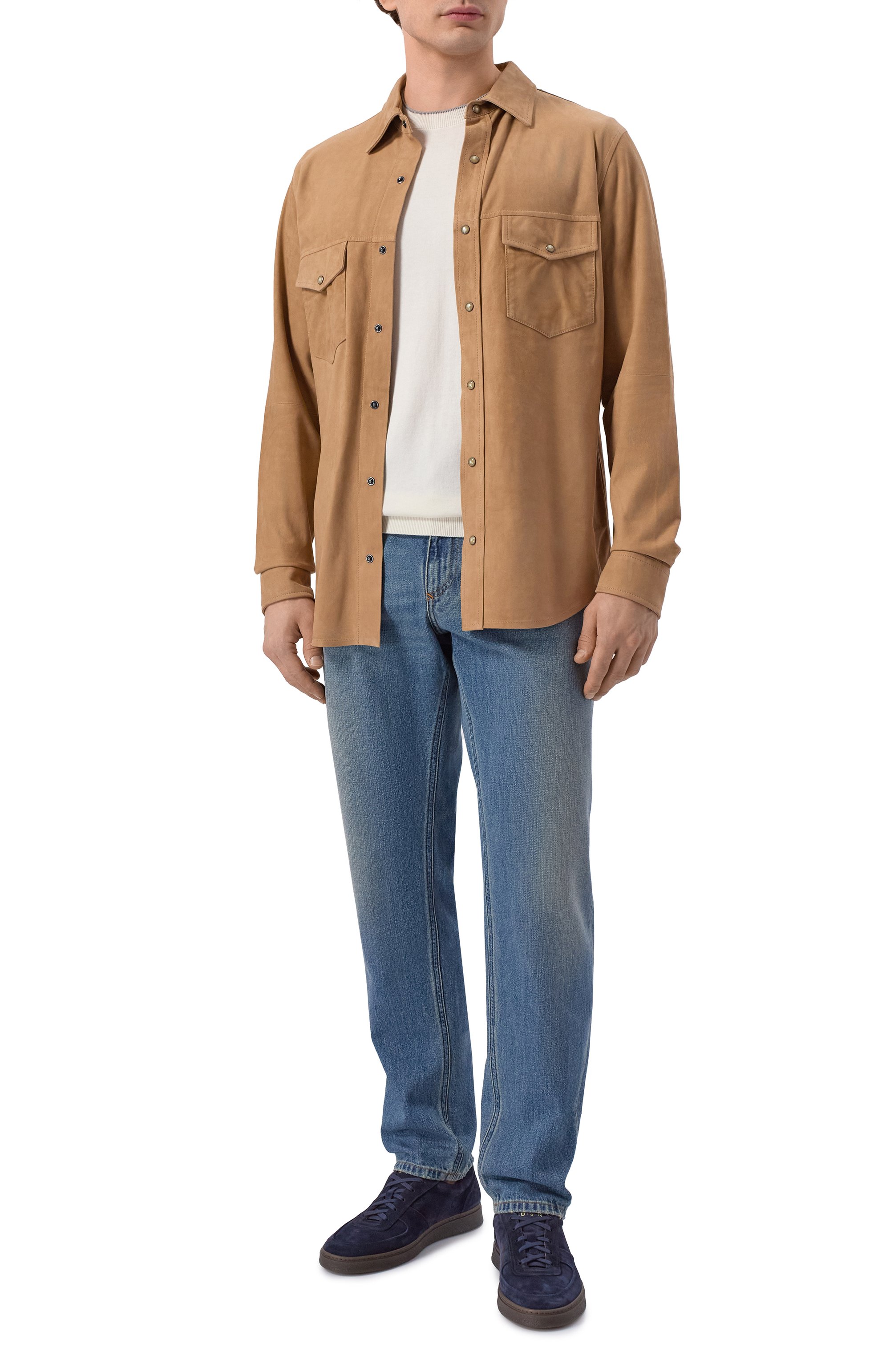 Замшевая рубашка JACOB COHEN, арт. JUM_E0019 081 D1391 RW, фото 2