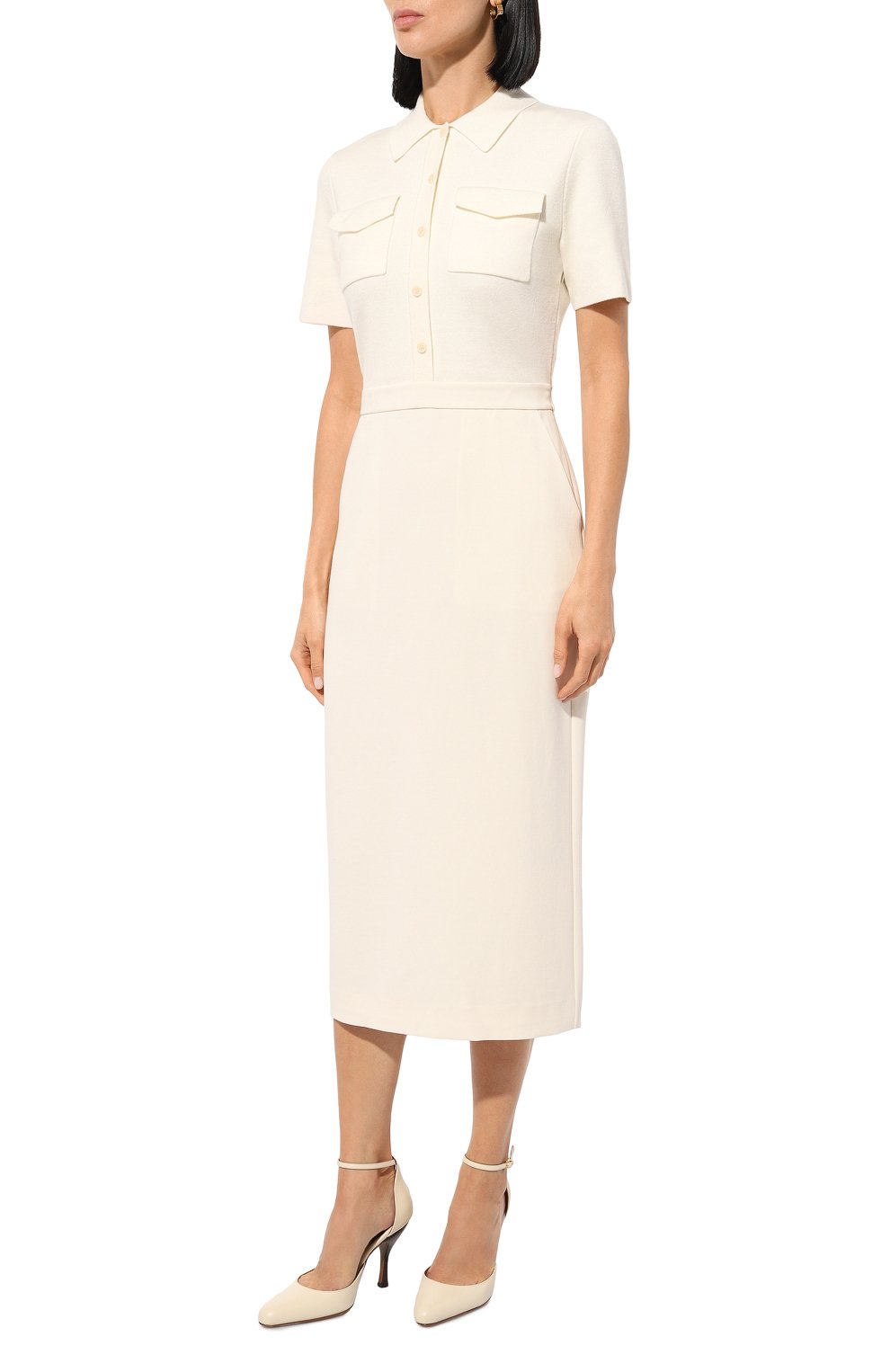 Шерстяное платье THEORY, арт. 00709626, фото 3