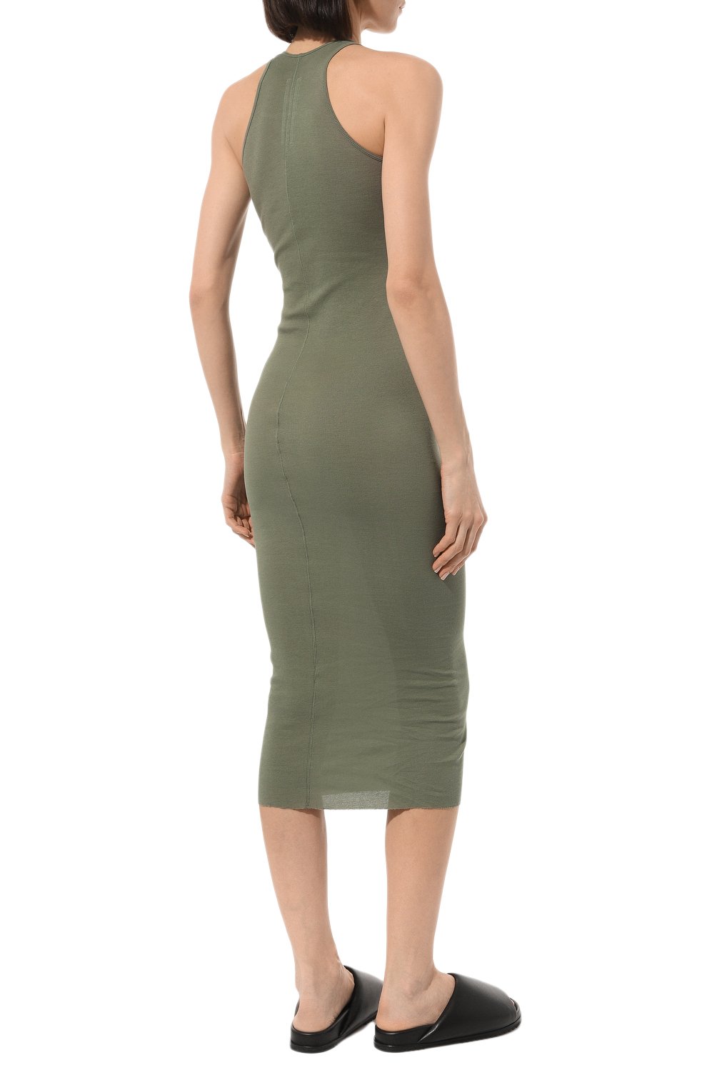 Хлопковое платье RICK OWENS, арт. RP01C5549/RD, фото 4