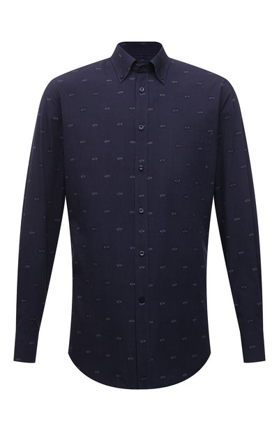 Мужская хлопковая рубашка PAUL&SHARK, арт. C0P3051/C00