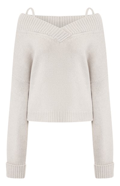 Женский свитер из смеси шерсти и кашемира MAISON MARGIELA, арт. S51GP0125/S16884