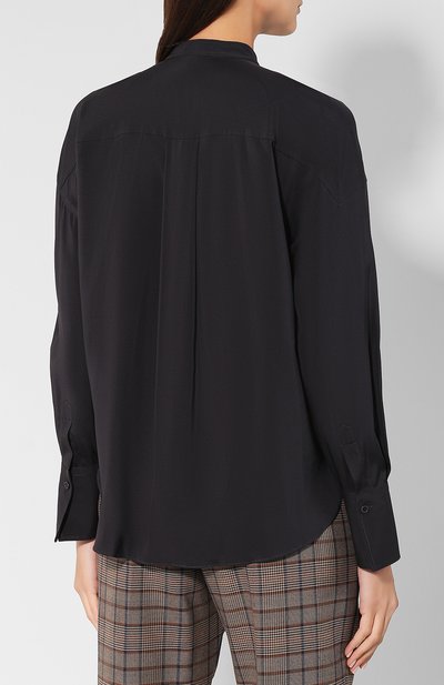 Шелковая блузка BRUNELLO CUCINELLI, арт. MD801MF948, фото 4