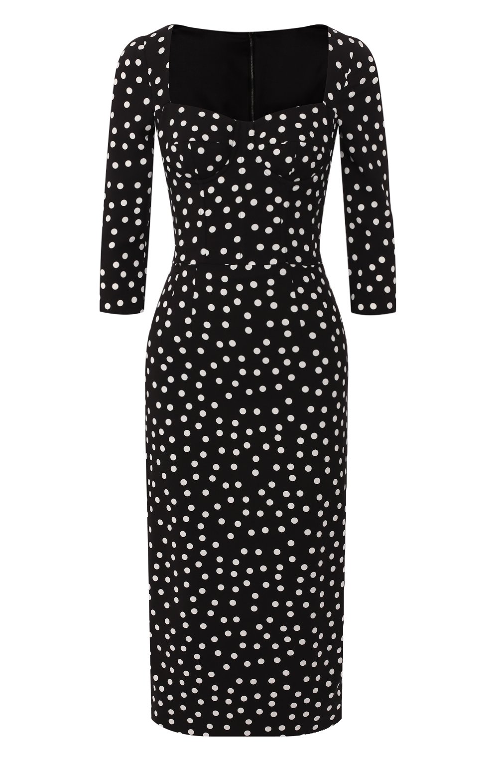 Платье в горох DOLCE & GABBANA, арт. F6C1ET/FSGR2, фото 1