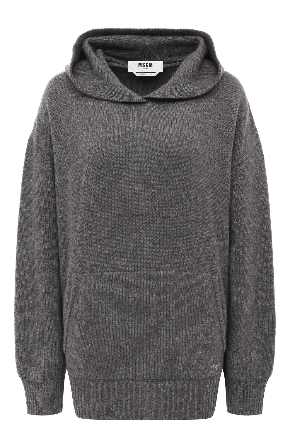 Худи из шерсти и кашемира MSGM, арт. 3741MDM215/247790, фото 1