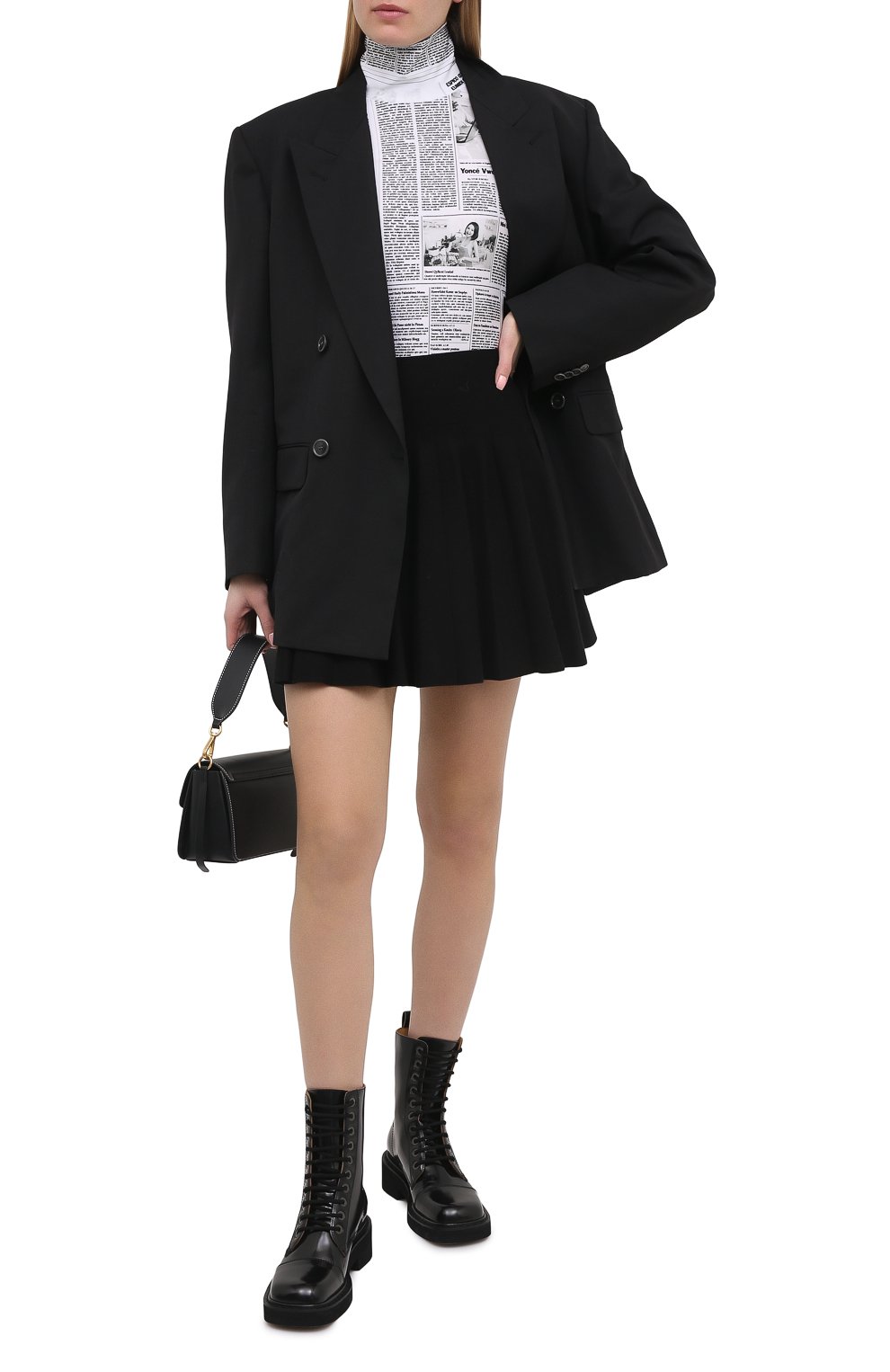 Хлопковая юбка ALEXANDER WANG, арт. 1KC1205036, фото 2