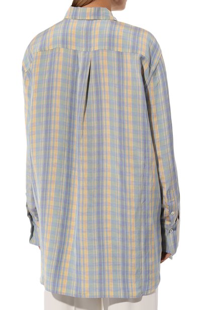 Рубашка из вискозы и льна TOTEME, арт. 243-WRT1415-FB0201, фото 4