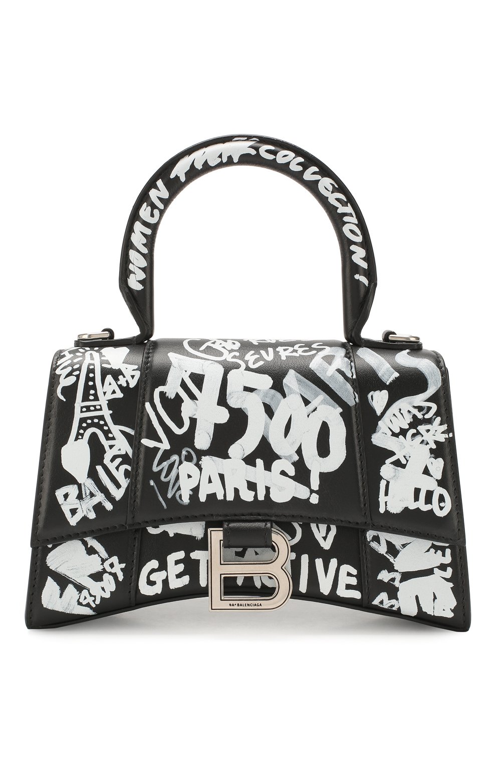 Сумка hourglass xs BALENCIAGA, арт. 592833/1BWIY, фото 1