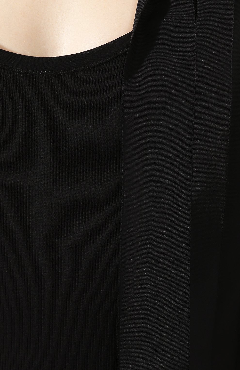 Хлопковая майка DRIES VAN NOTEN черного цвета по цене 25450 руб., арт. 201-31149-9629, фото 5 Хлопковая майка DRIES VAN NOTEN, арт. 201-31149-9629, фото 5