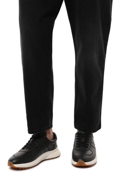 Кожаные кроссовки outline BALLY, арт. MSK09S/VT238, фото 3