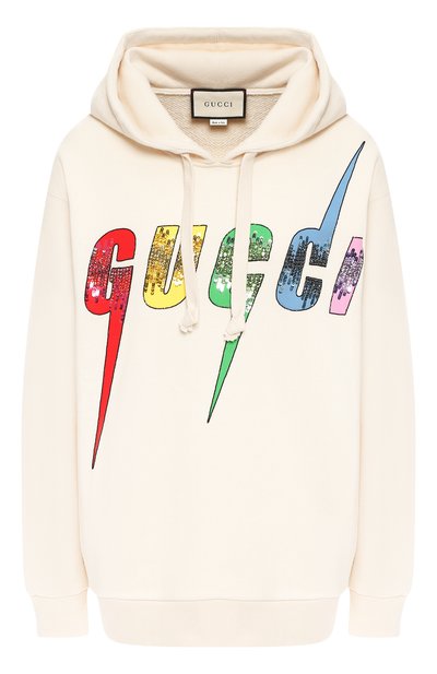 Женский хлопковое худи GUCCI, арт. 469251/XJA0E