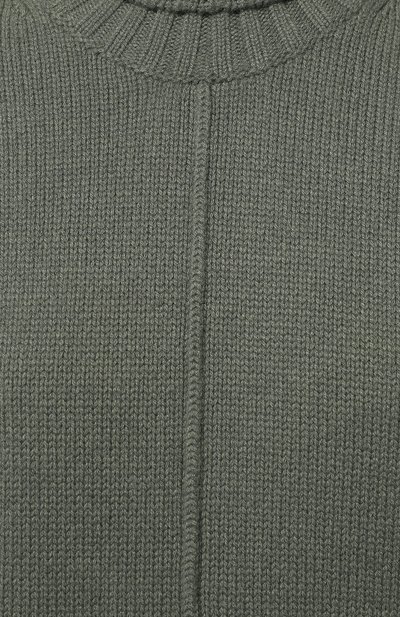 Платье из шерсти и кашемира MRZ зеленого цвета по цене 91950 руб., арт. FW22-0112, фото 5 Платье из шерсти и кашемира MRZ, арт. FW22-0112, фото 5