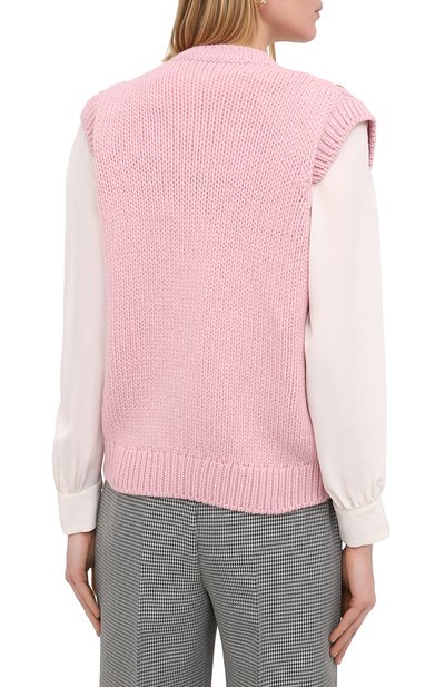 Шерстяной жилет GUCCI, арт. 622149/XKBCI, фото 4