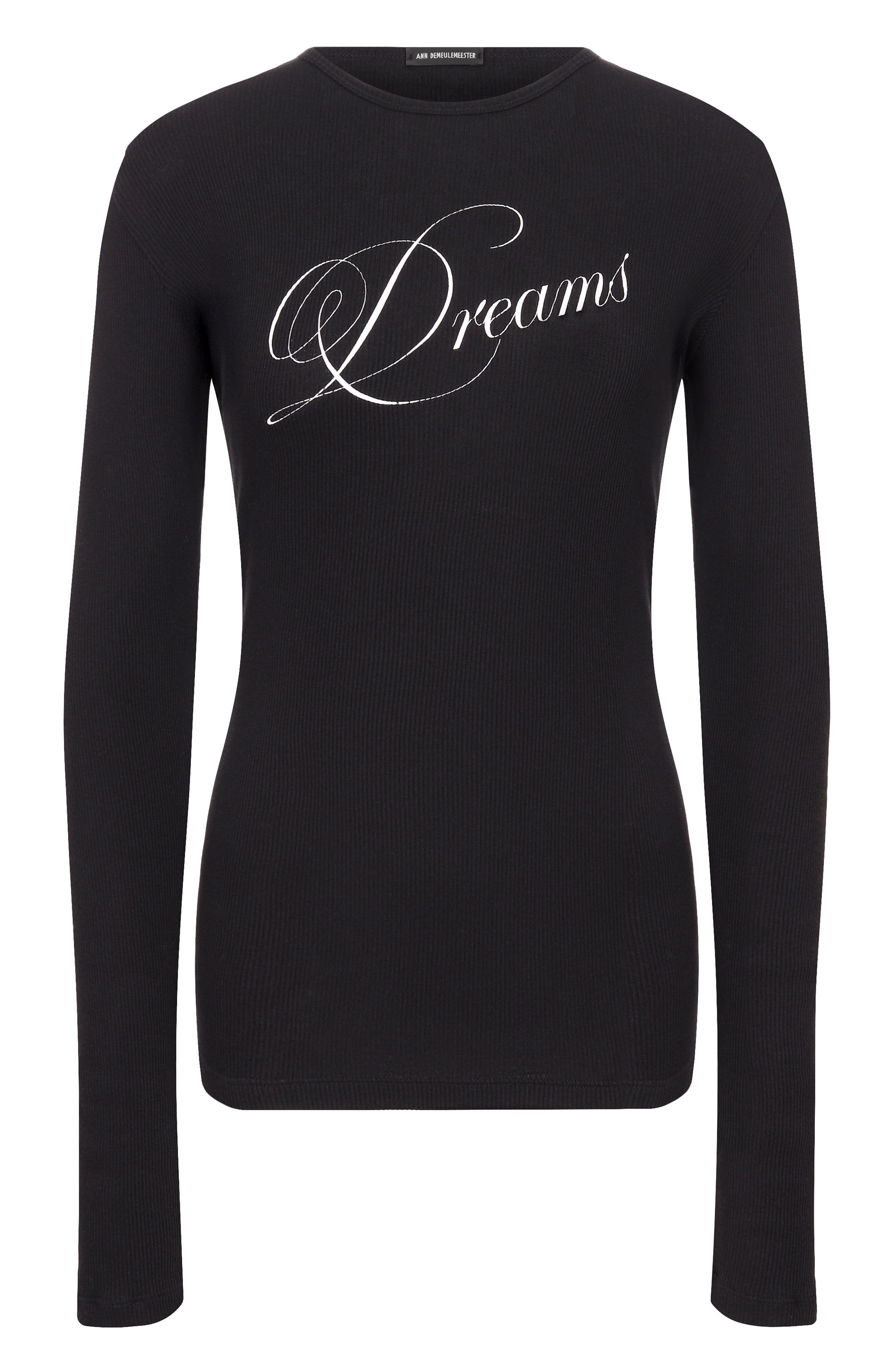 Хлопковый лонгслив ANN DEMEULEMEESTER, арт. B0013833/FA659, фото 1