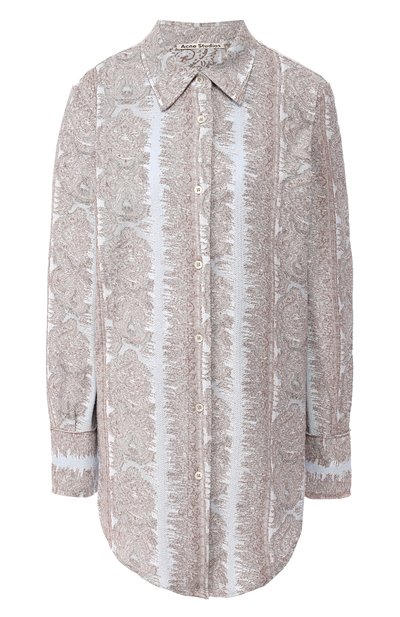 Женская хлопковая рубашка ACNE STUDIOS, арт. AC0223/W