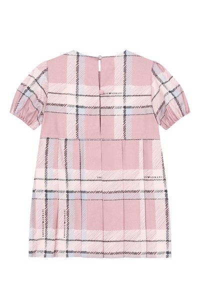 Платье из хлопка и вискозы EMPORIO ARMANI сиреневого цвета по цене 19950 руб., арт. EG000899/AF26738, фото 2 Платье из хлопка и вискозы EMPORIO ARMANI, арт. EG000899/AF26738, фото 2